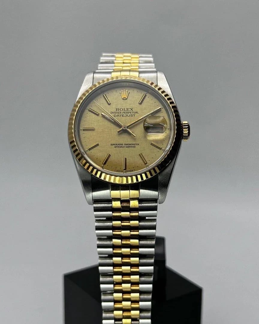 1991 Rolex Datejust 16233 two-tone