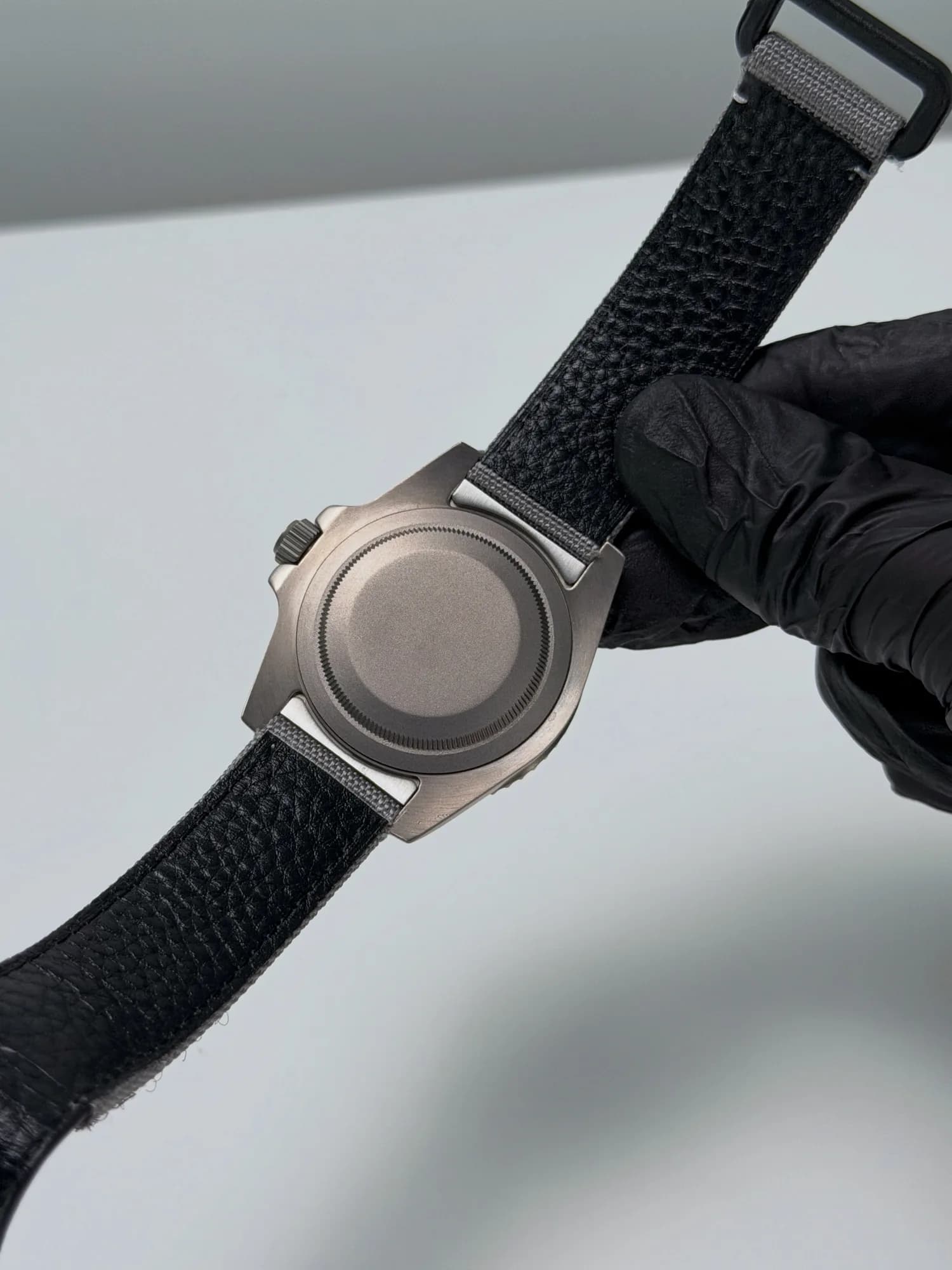 Custom S. Mod 40mm Grey Carbon Titanium Submariner Automatic Watch  — image 8