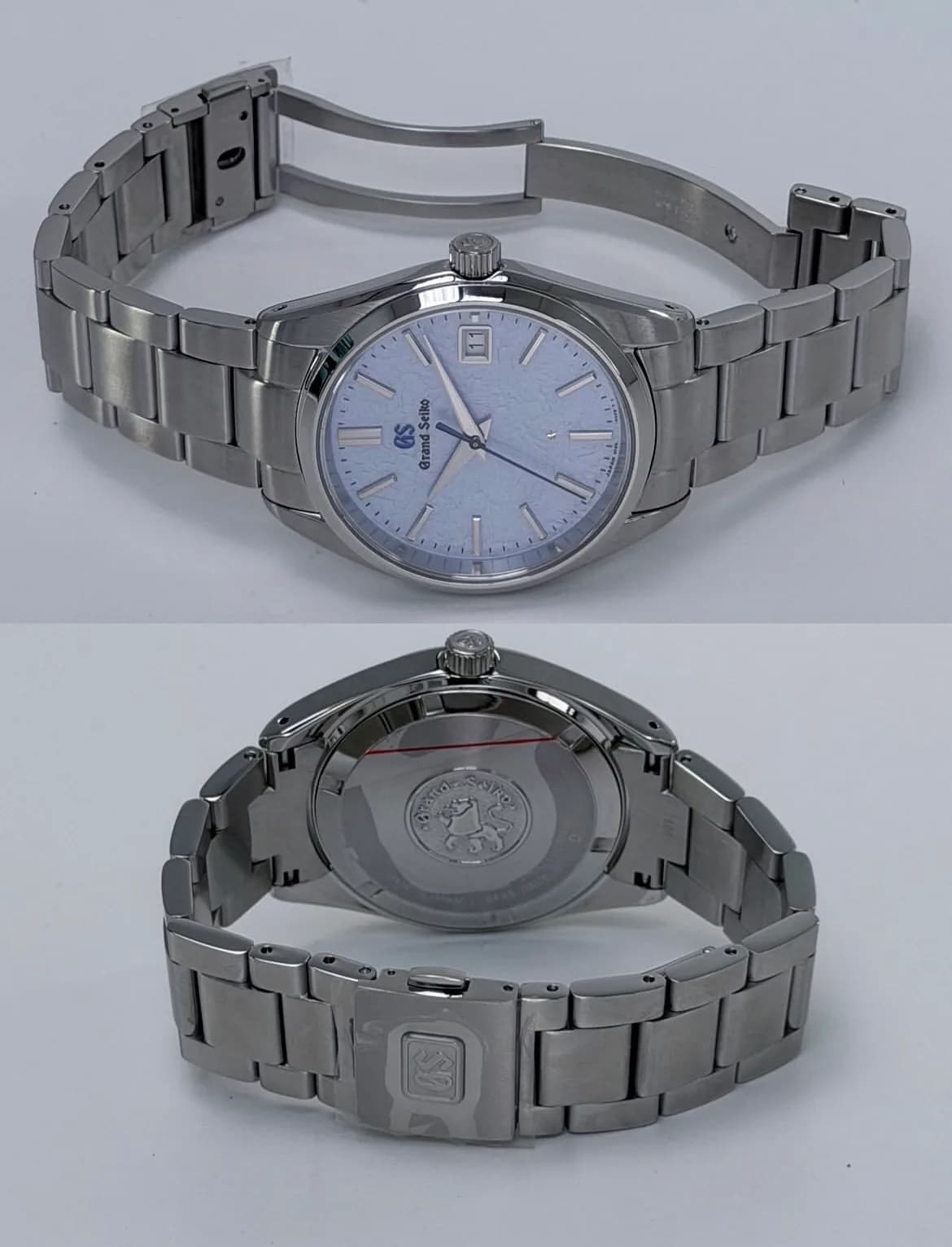 Custom S. Mod 40mm Premium GS Blue Clouds SBGP Quartz Watch (VJ52)  — image 8