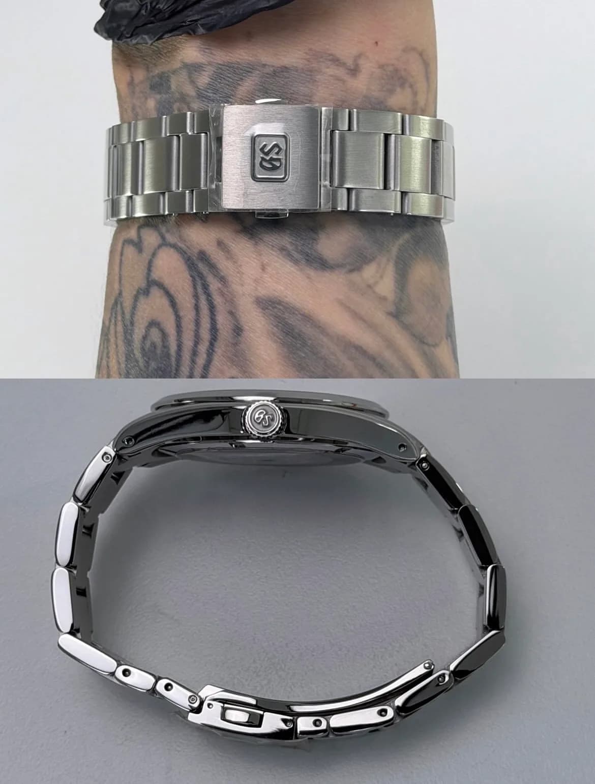 Custom S. Mod 40mm Premium GS Blue Clouds SBGP Quartz Watch (VJ52)  — image 9