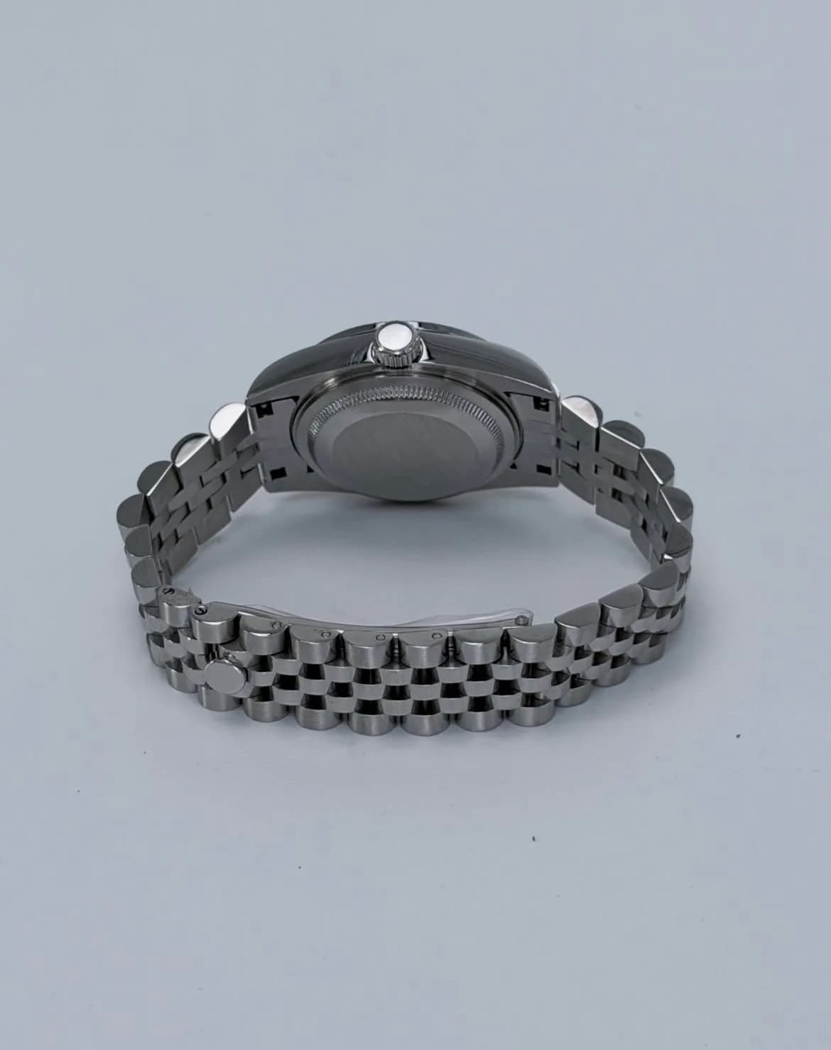 Custom S. Mod 31mm White MOP Roman Diamond Datejust Automatic Watch — image 9