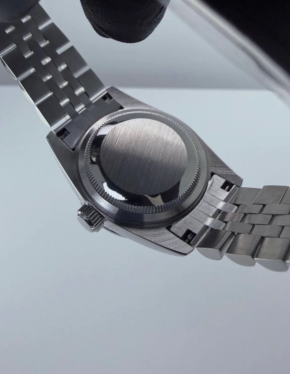 Custom S. Mod 31mm White MOP Roman Diamond Datejust Automatic Watch — image 10