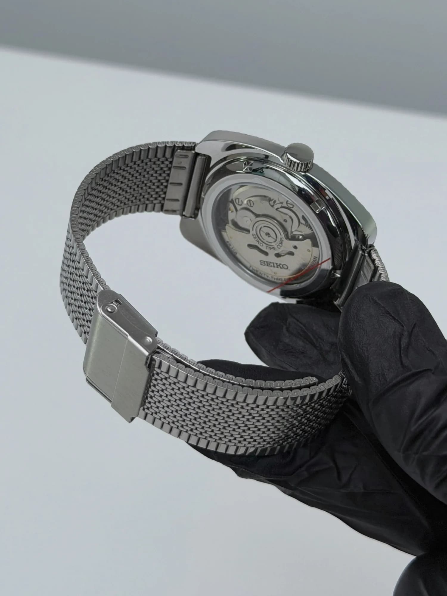 Custom S. Mod 36.5mm Clous de Paris Guilloche Salmon Diamond Datejust Automatic Watch  — image 9