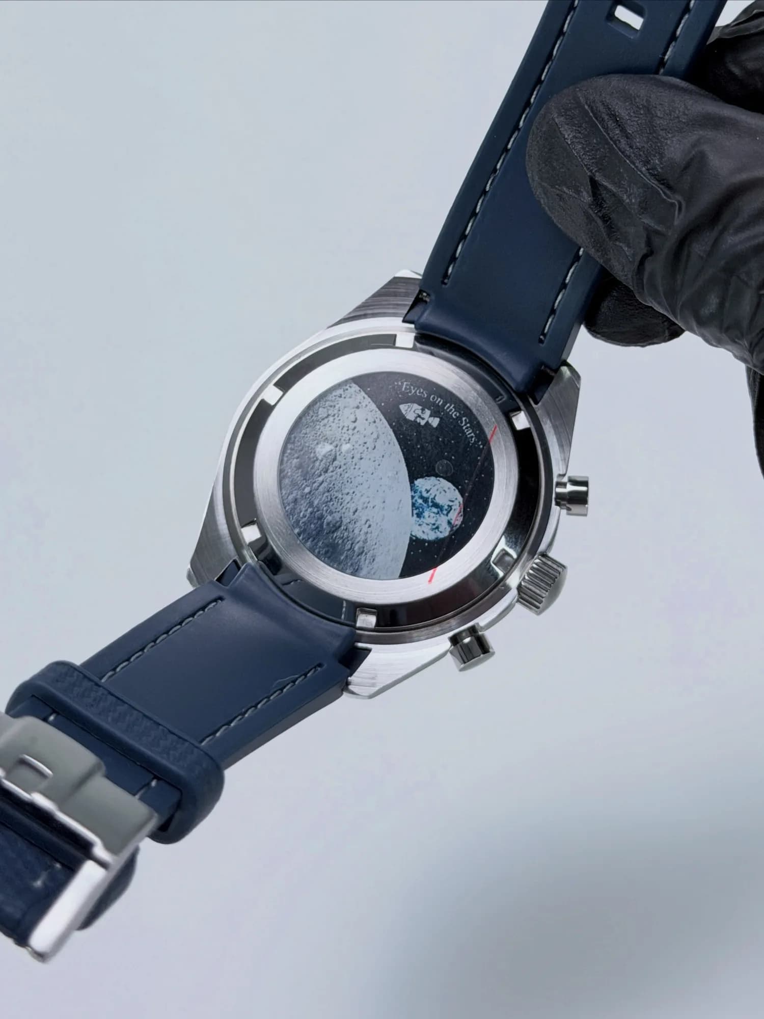 Custom S. Mod 40mm Blue Snoopy Panda Speedy Quartz Chronograph Watch  — image 8