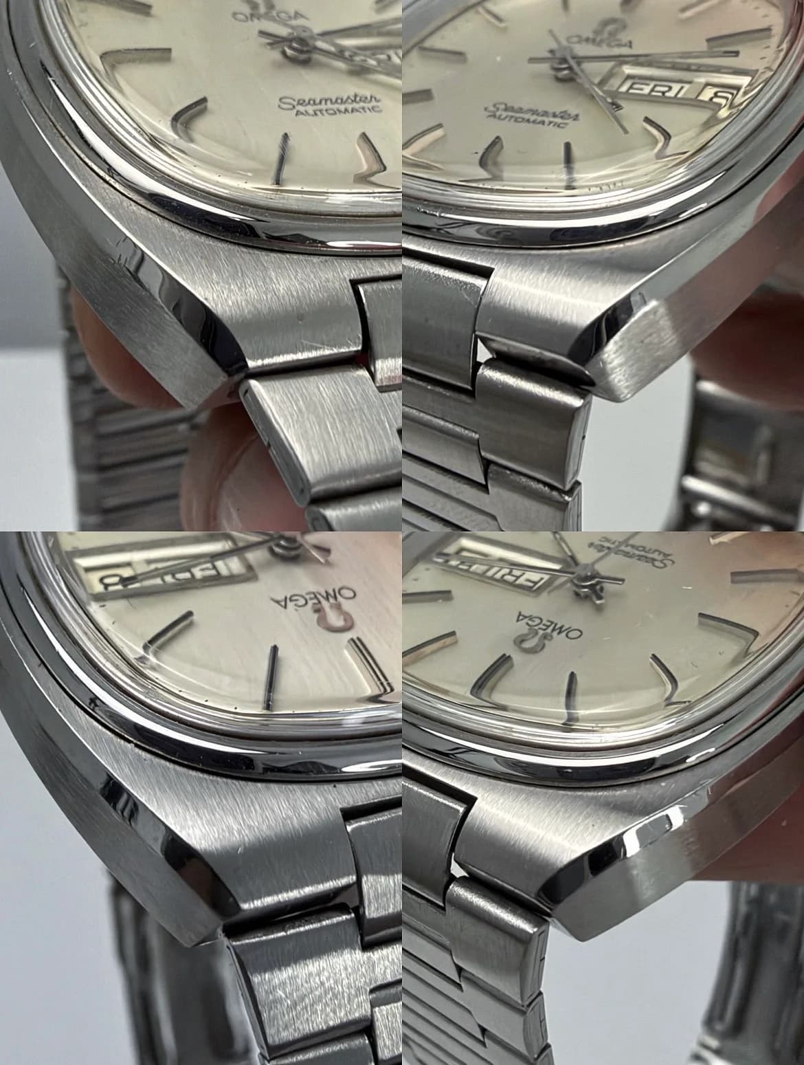 1978 35mm Omega Seamaster Jumbo TV Silver Day Date ref.166.0213 cal.1020 Automatic Watch Only — image 11