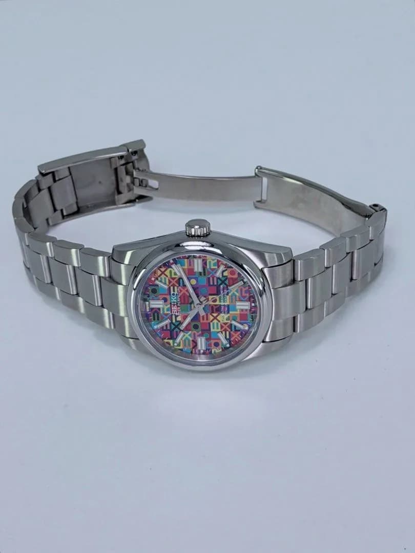 Custom S. Mod 36mm Rainbow Jubilee Oyster Perpetual Automatic Watch — image 8