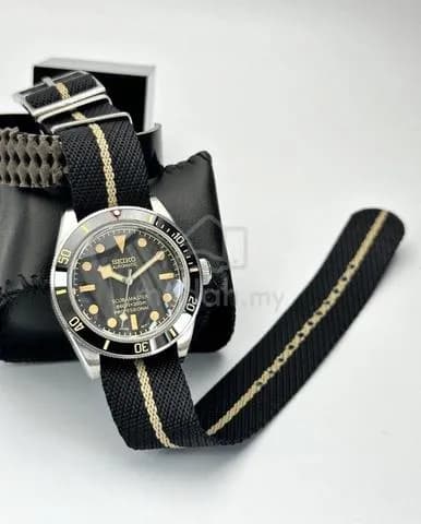 Custom S. Mod BB58 no-date on Nato 39mm — image 2