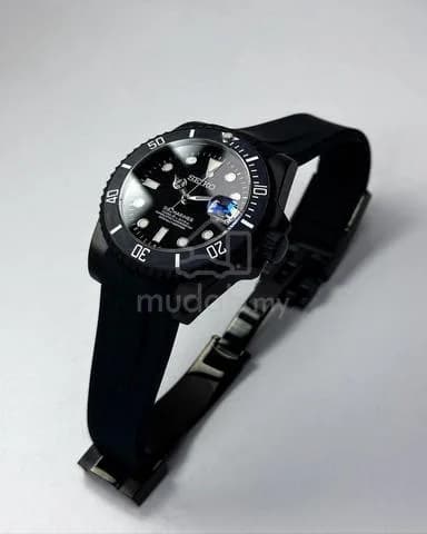 Custom S. Mod 40mm Matte Black Submariner — image 5