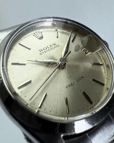 30mm 1966 Rolex Oysterdate 6646 Precision Manual Winding Watch Only — image 3