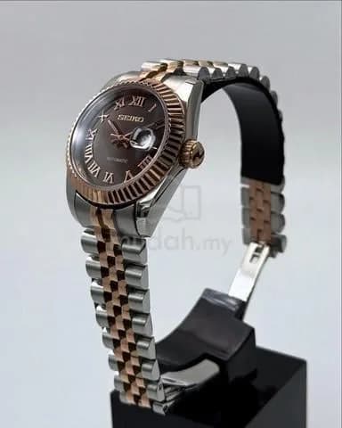 Custom S. Mod 31mm Dark Grey Roman 2-Tone Rose Gold — image 3