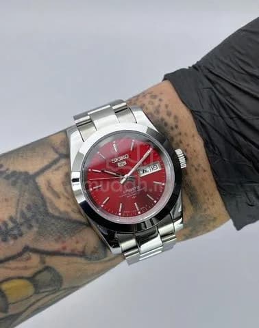 Custom S. Mod 39mm Red Day-Date Oyster Perpetual — image 1
