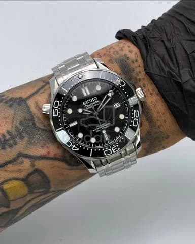 Custom S. Mod 41mm Black 007 Seamaster Professional 300M — image 1