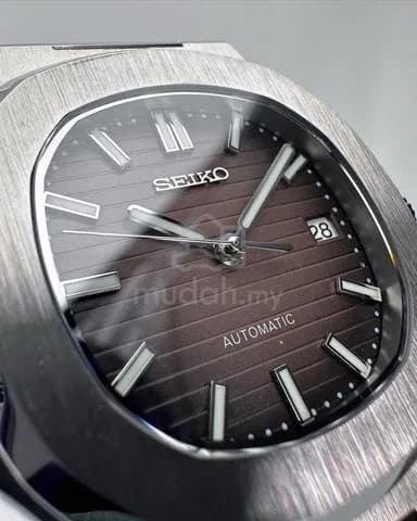 Custom S. Mod 40mm Coffee Brown Vignette Naut — image 2