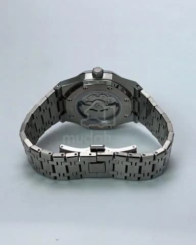 Custom S. Mod 42mm Black No Logo AP Royal Oak — image 2