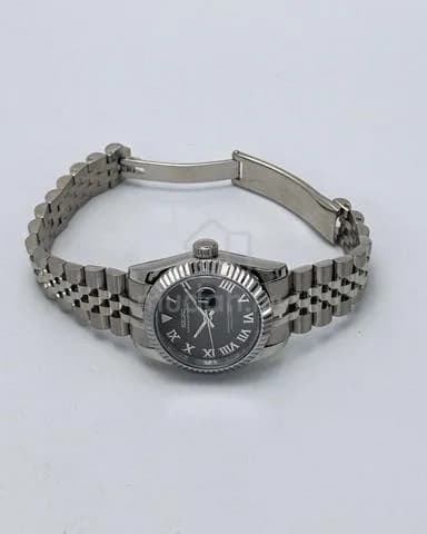 Custom S. Mod 31mm Dark Green Roman DateJust — image 5