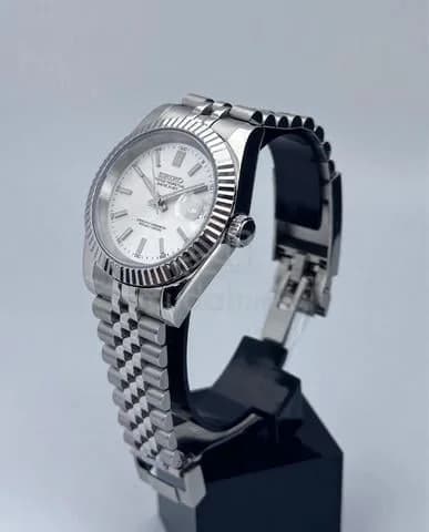 Custom S. Mod Silver Datejust 39mm — image 4