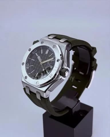 Custom S. Mod 46mm No Logo Olive Green AP — image 4