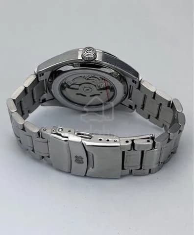 Custom S. Mod 40mm GS White Birch w/ engrave Crown & Buckle — image 5