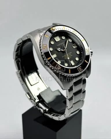 Custom S. Mod 43mm Black Gold Steel Sumo — image 4