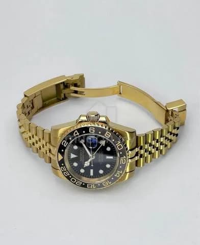 Custom S. Mod 40mm Gold Bruce Wayne Automatic GMT — image 6