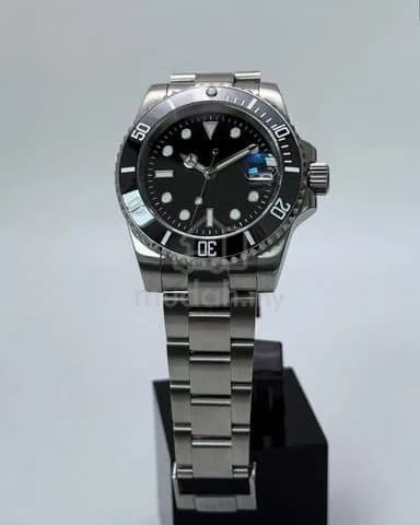Custom S. Mod 40mm Black No Logo Submariner — image 3