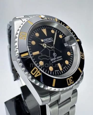 Custom S. Mod Fauxtina Submariner “Vintage” 40mm — image 4
