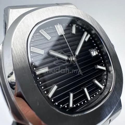 Custom S. Mod 40mm No Logo Black Nautilus — image 2