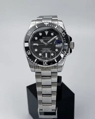 Custom S. Mod 40mm Black Submariner — image 2
