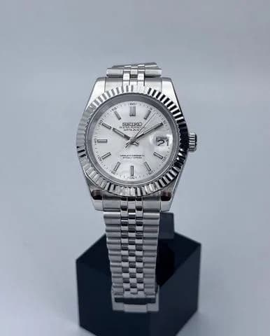 Custom S. Mod Silver Datejust 39mm — image 5