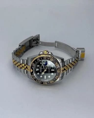 Custom S. Mod 40mm 2-Tone Steel Gold Bruce Wayne GMT-Master II — image 5