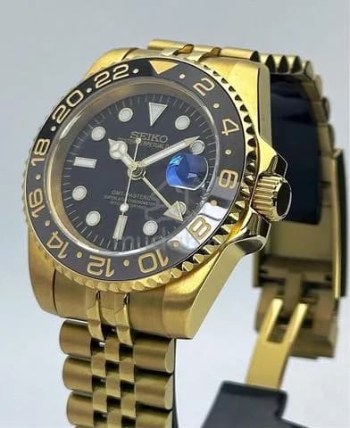 Custom S. Mod 40mm Gold Bruce Wayne Automatic GMT — image 4