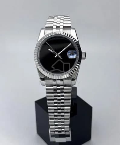Custom S. Mod 36mm Glossy Black Sterile Onyx DateJust — image 4