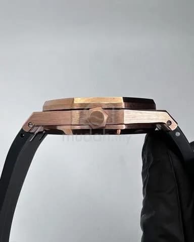 Custom S. Mod 42mm Black Rose Gold AP — image 4