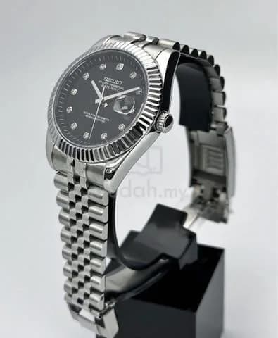 Custom S. Mod Black Diamond DateJust 41mm — image 4