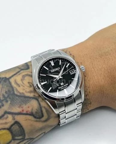 41mm 2018 Grand Seiko SBGA003 Spring Drive Black Dial — image 1