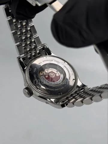 38mm 2010 Oris Atelier Complications Moonphase 2-Tone Coin Edge Bezel ref.7566 cal.581 Automatic Watch Only — image 5