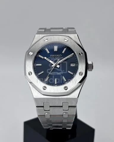 Custom S. Mod 39mm Blue Datejust AP — image 4