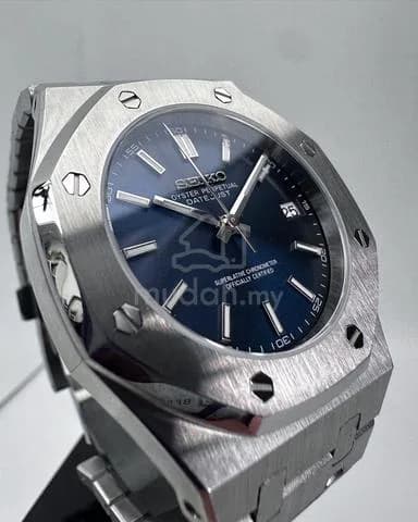 Custom S. Mod 39mm Blue Datejust AP — image 3