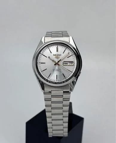 Custom S. Mod 37mm Silver Gold S. 5 SNX DayDate — image 5