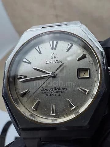 35mm 1977 Omega Silver Constellation Chronometer Quartz ref.198.0017 Cal.1343 Watch Only — image 4
