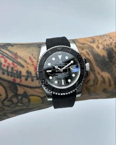 Custom S. Mod Gloss Black Prospex Yachtmaster 40mm — image 1