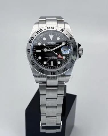 Custom S. Mod 39mm Black “Kplorer II” Automatic GMT — image 5