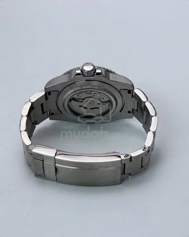 Custom S. Mod 40mm Black No Logo Submariner — image 5