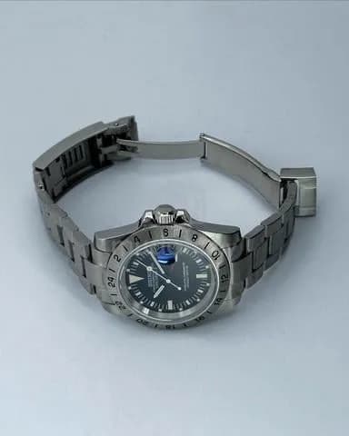 Custom S. Mod 39mm Black Explorer II Steve — image 3