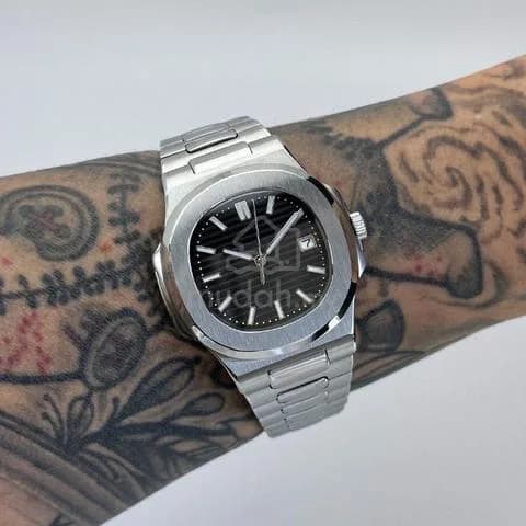 Custom S. Mod 40mm No Logo Black Nautilus — image 1