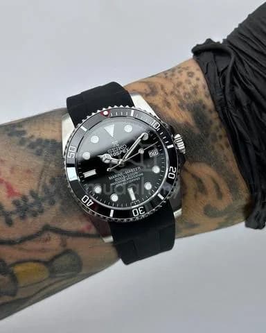 Custom S. Mod 36mm Gloss Black Yachtmaster — image 1