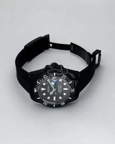 Custom S. Mod 40mm Matte Black Submariner — image 2