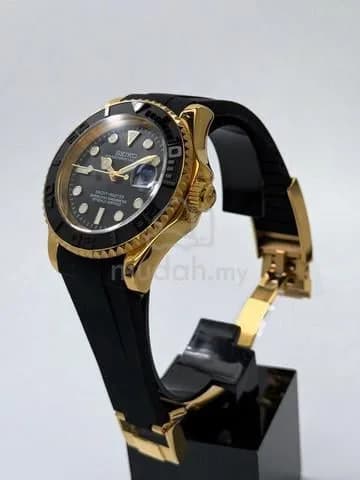 Custom S. Mod 40mm Gold Yachtmaster V3 — image 2