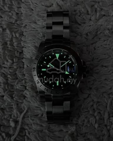 Custom S. Mod 39mm Black Explorer II Steve — image 6