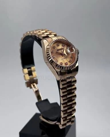 Custom S. Mod 26mm Rose Gold Diamond Datejust — image 2